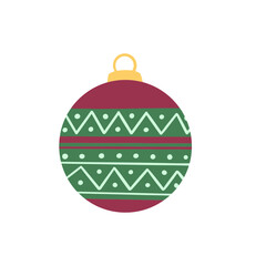 Christmas ball decoration vector material