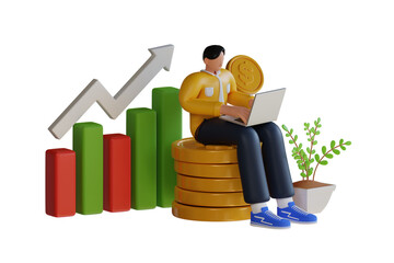 Poster - Financial Planning 3d Illustration