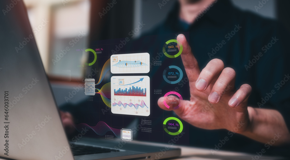 Analyst working with Business, Analytics and Data Management System on ...