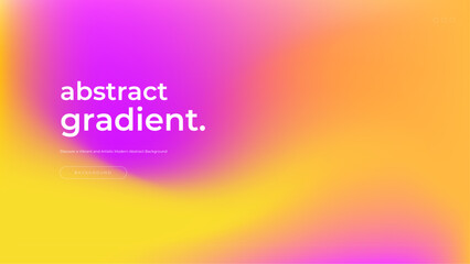 Poster - Colorful gradient background design abstract