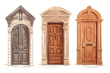 Old Wooden Doors