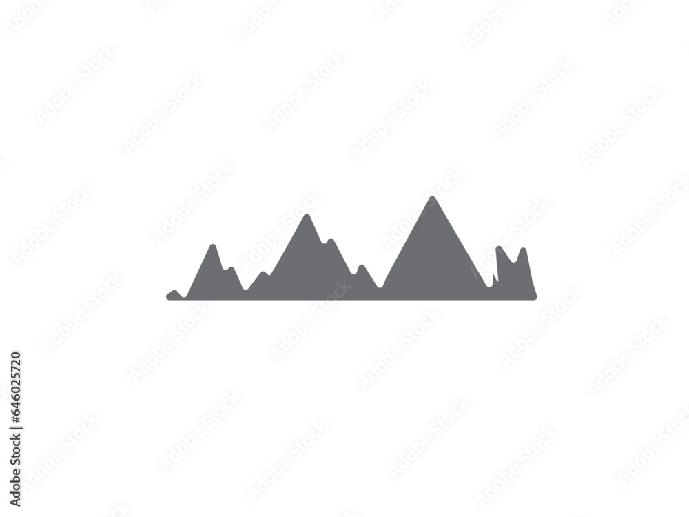 Mounten landscape.... Stock Vector | Adobe Stock