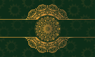 Luxury vector mandala design 