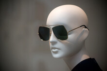 Closeup Of Sun Glasses On Mannequin In Fashion Store Swhowroom For Women
