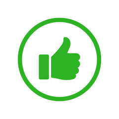 Wall Mural - thumb up icon