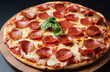 © Ben - Pepperoni Pizza made of tomato sauce, mozzarella cheese, and slices of pepperoni
