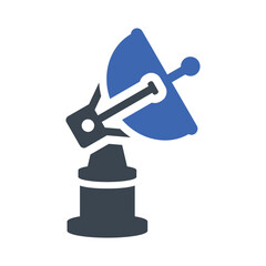 Wall Mural - Radar antenna Icon