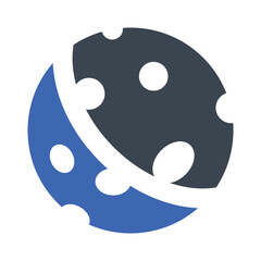 Wall Mural - Lunar moon Icon