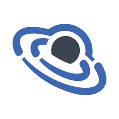 Wall Mural - Black hole Icon