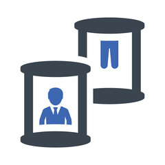 Wall Mural - Portal teleportation Icon
