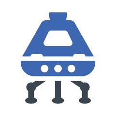Wall Mural - Aerospace capsule Icon