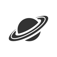 Wall Mural - Saturn planet Icon