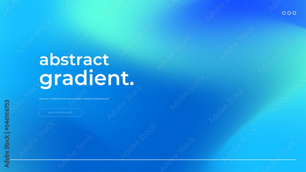 Vector abstract blue and green blend gradient background Stock Vector ...