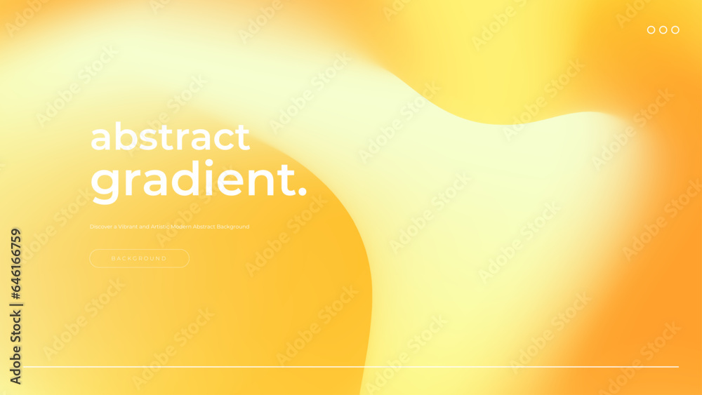 Modern yellow gradient abstract background Stock Vector | Adobe Stock
