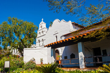 Wall Mural - Mission San Diego de Alcala , San Diego, California, USA