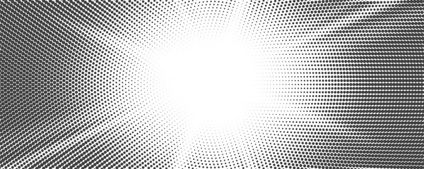 Poster - Sun rays halftone background. White and grey radial abstract comic pattern. Vector explosion abstract manga backdrop