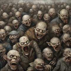 nightmarish zombies