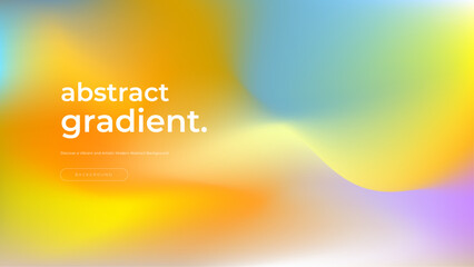 Poster - Modern colorful gradient abstract background