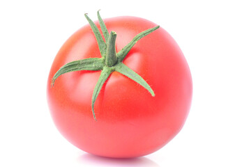 Wall Mural - Tomatoes on a white background