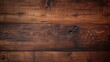 Overhead view of old dark brown wooden table, Wood texture background. Top view of vintage wooden table with cracks
