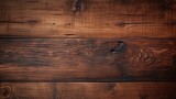 Fototapeta Miasta - Overhead view of old dark brown wooden table, Wood texture background. Top view of vintage wooden table with cracks
