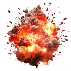 Poster - Dynamite or bomb explosion, arson.
