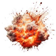 Poster - Dynamite or bomb explosion, arson.
