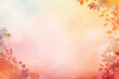 © Bisams - Simple aesthetic autumn inspired autumn watercolor background with leaves and nature elements.