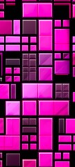 Wall Mural - Abstract background with pink squares for iPhone made with Ai generative technology