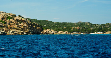 Isola della Maddalena. Arcipelago Maddalena.  Provincia di Sassari, Sardegna. Italy.