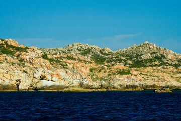 Isola della Maddalena. Arcipelago Maddalena.  Provincia di Sassari, Sardegna. Italy.