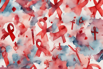 world AIDS day banner wallpaper