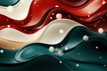 Wall Mural - abstract background with glowing lines