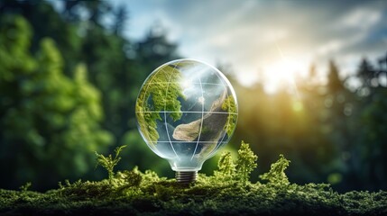 Environmental conservation technology and approaching global sustainable ESG by clean energy and power from renewable natural resources