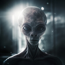 Alien Realistic Portrait