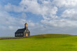 Hvalsneskirkja eine wunderschöne kleine Kirche oder Kapell in Island Iceland