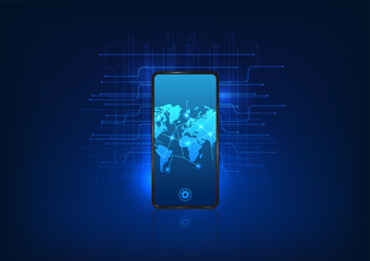 Poster - smartphone technology combined with navigator technology it is a device used for telling the world w