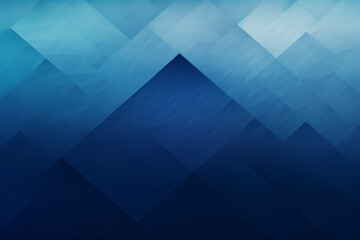 illustrated vector like abstract blue background with triangles