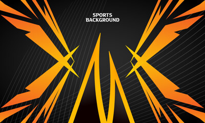 Wall Mural - Trendy sports design background vector. Abstract Sports background vector