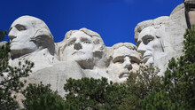 The Four Presidents At Mount Rushmore National Park In South Dakota