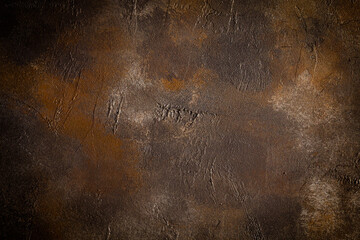 Poster - abstract brown background texture concrete wall