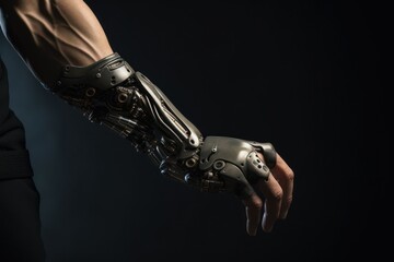 Aufkleber - prosthetic hand.