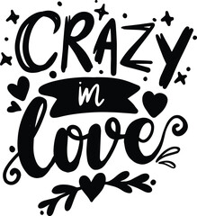 Wall Mural - romantic quote for valentines day cards and prints.