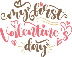 Wall Mural - hand written lettering about love to wedding invitation, valentines day design, greeting card and ro