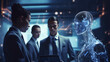 © Tomasz - Praca w biznesie z AI, nowe technologie w firmie, zarządzanie w przyszłości - Working in business with AI, new technologies in the company, management in the future - AI Generated