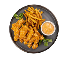 Sticker - Breaded chicken breast strips