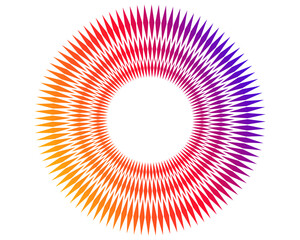 Poster - abstract background with circles