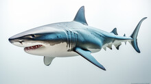 Great Shark Isolated UHD Wallpaper Stock Photographic Image