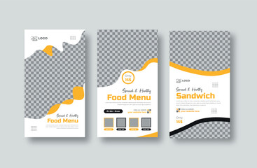 Food Social Media Post Banners