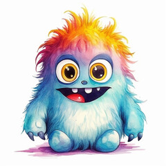 Wall Mural - Fantasy Baby Monster Imaginative Charm